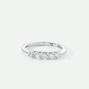 Creative Brilliance | Elsie 9ct White Gold 0.50ct tw Lab Grown Diamond Ring