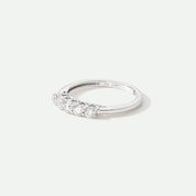 Creative Brilliance | Elsie 9ct White Gold 0.50ct tw Lab Grown Diamond Ring