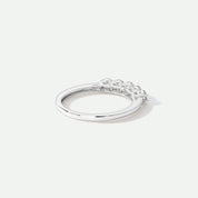 Creative Brilliance | Elsie 9ct White Gold 0.50ct tw Lab Grown Diamond Ring