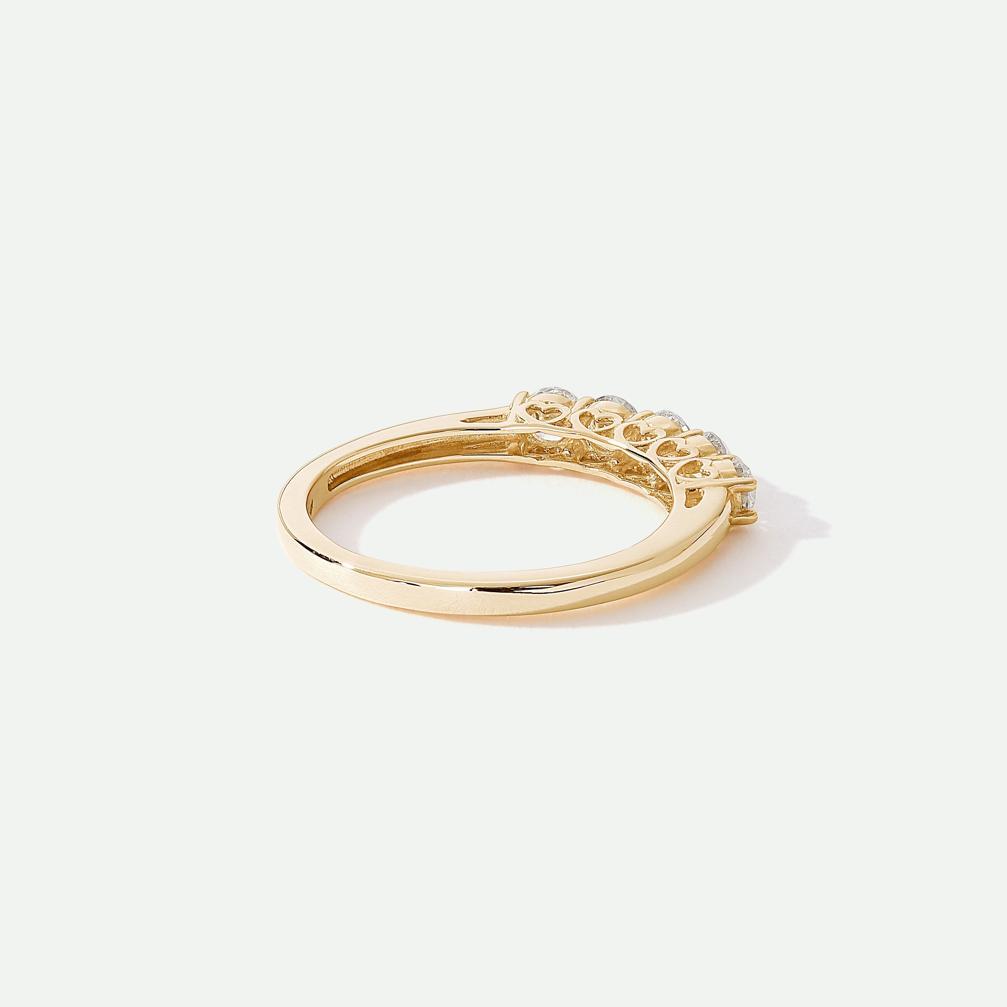 Elsie 9ct Yellow Gold 0.50ct tw Lab Grown Diamond Ring