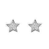 Penmans | Shiny Star Silver Earrings