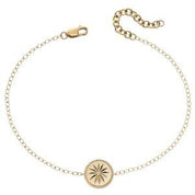 Penmans | 9ct Yellow Gold Wellness Symbol Bracelet