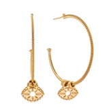 ChloBo | Gold Visionary Hoops