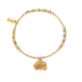 ChloBo | Mixed Metal Elephant Charm Bracelet