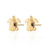 Scream Pretty |  Turtle Gold Plated Earrings