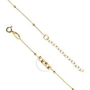 Penmans |  18" Gold Plated Bobble Chain & Heart Locket