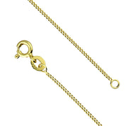 Penmans |  18" Gold Plated Diamond cut Chain