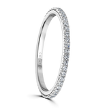 B&N | Platinum & 0.2ct Lab Grown Diamonds Eternity Ring
