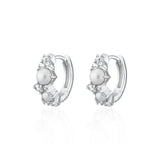 Scream Pretty | Hannah Martin Pearl Huggie Hoops