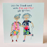 'Old & Grey' Birthday Card- Paper Salad