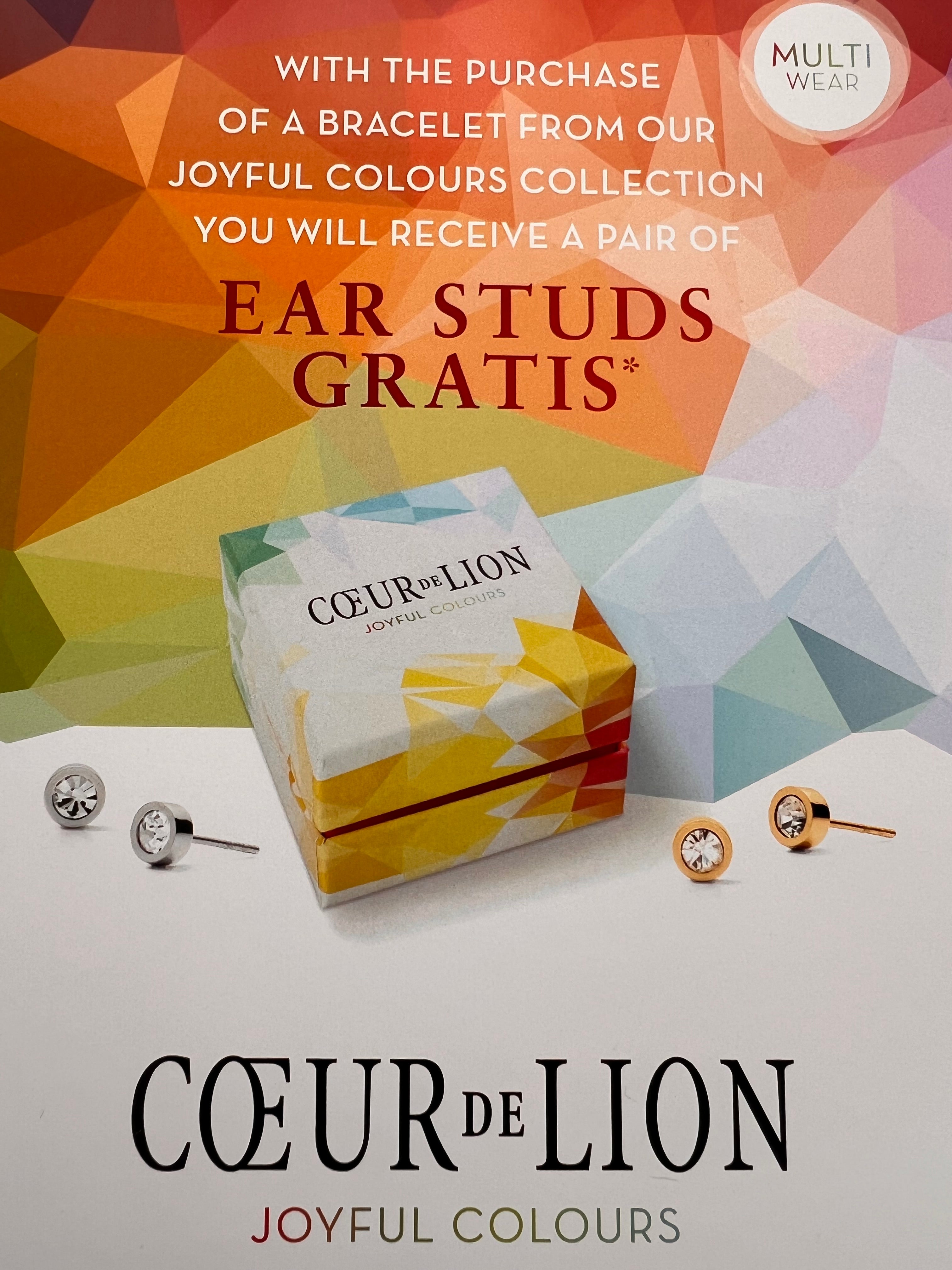 Coeur De Lion | Joyful Colours Flex Bracelet - Black