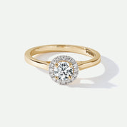 Creative Brilliance | Ida 9ct Yellow Gold 0.50ct tw Lab Grown Diamond Ring