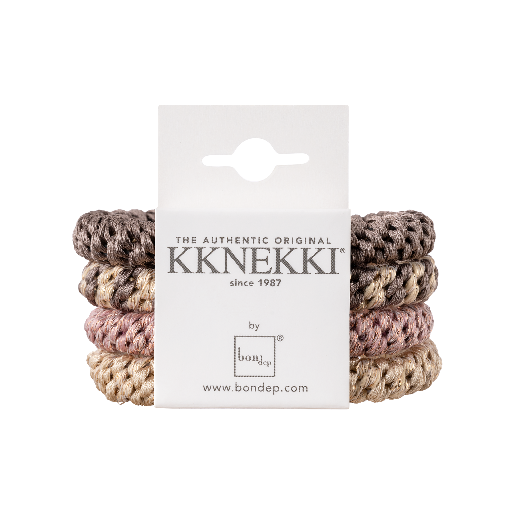 KKNEKKI | Bundle No10 Hair Ties - Neutral Mix