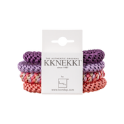 KKNEKKI | Bundle No4 Hair Ties - Purple Mix