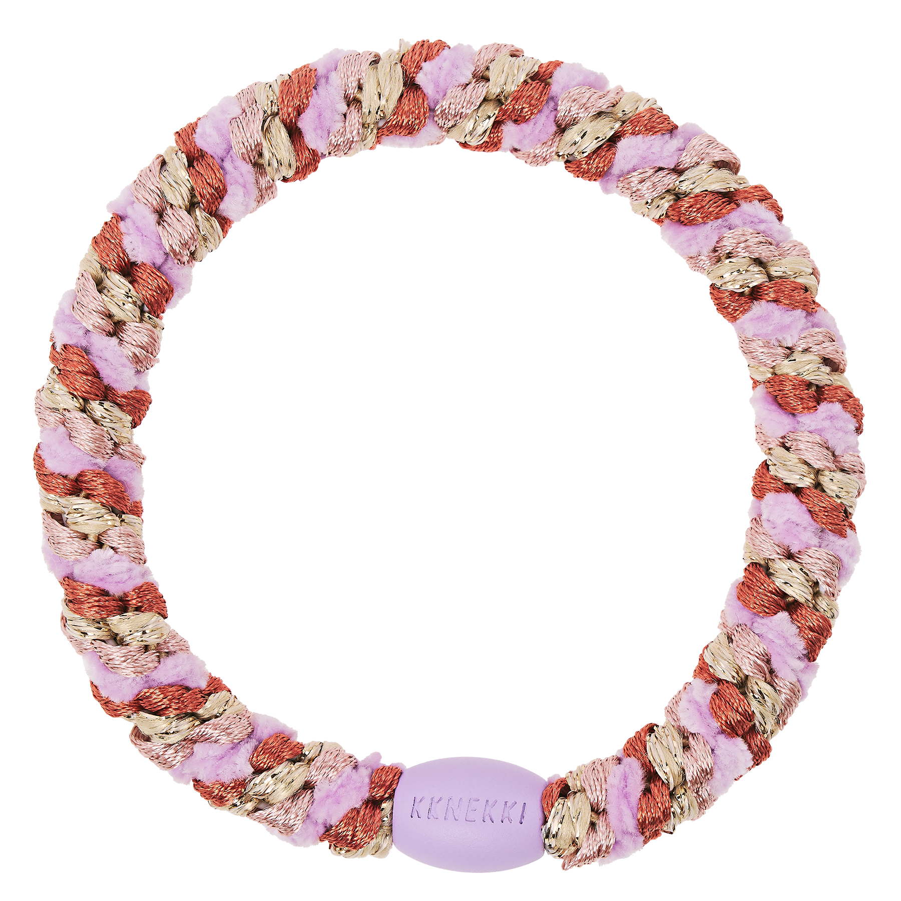 KKNEKKI | Single Hair Tie - Mix Pear Teracotta