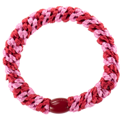 KKNEKKI | Single Hair Tie - Bubblegum Stripe
