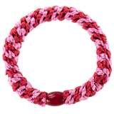 KKNEKKI | Single Hair Tie - Bubblegum Stripe