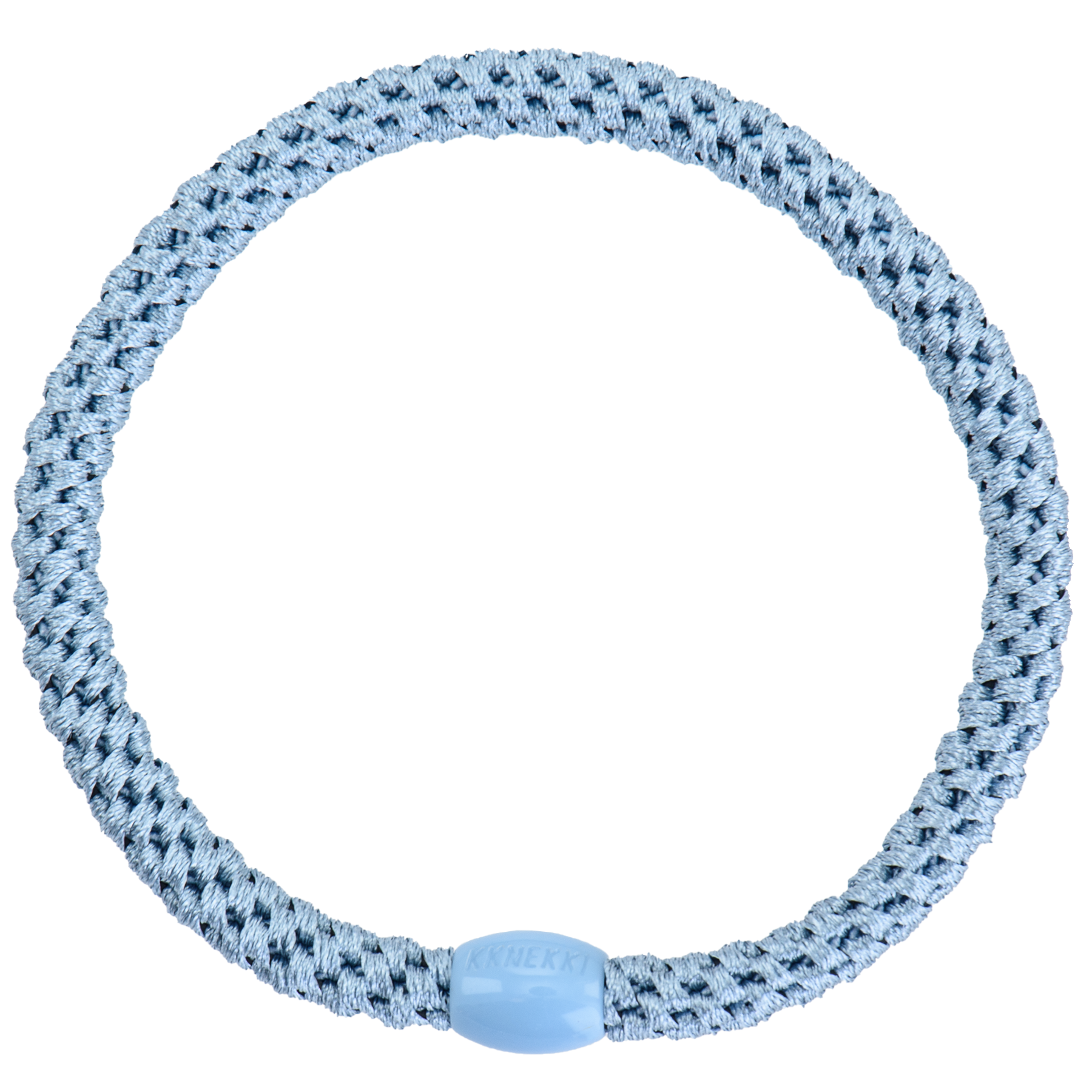 KKNEKKI | Single Hair Tie - Slim Seablue