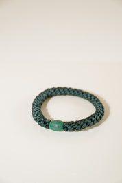 KKNEKKI | Single Hair Tie - Peacock Blue