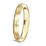 B&N Light Weight Court Wedding Band 3mm