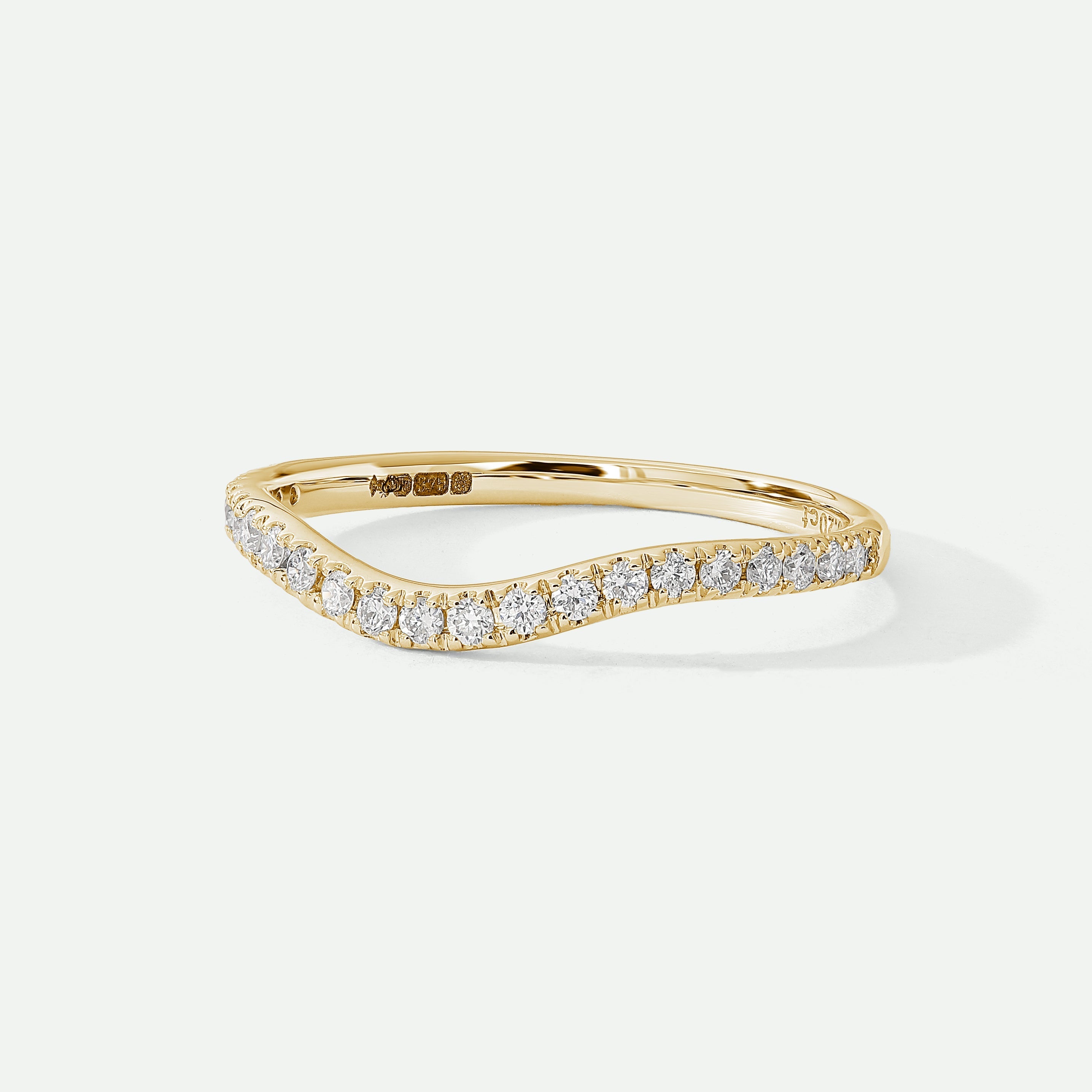 Creative Brilliance | Layla | 9ct Yellow Gold 0.20ct tw Lab Grown Diamond Ring