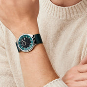 Bering | Emerald Green Solar Powered Watch