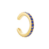 Bijoux De Mimi | Lily Dainty Ear Cuff Gold & Blue