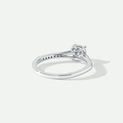 Creative Brilliance | Margot 9ct White Gold 0.50ct tw Lab Grown Diamond Ring