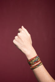 Mishky | Chevron Multicolour Medium Bracelet