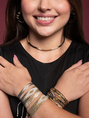 Mishky | Peeky Grey Small Bracelet