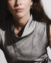 Kit Heath | Glint Tapered Hinged Hoop Earrings