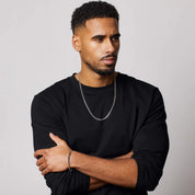 Fred Bennett | Engravable ID Steel Necklace