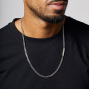 Fred Bennett | Engravable ID Steel Necklace