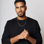 Fred Bennett | Cable Link Plated Necklace