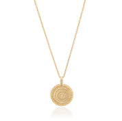 Anna Beck | Scalloped Pendant Necklace