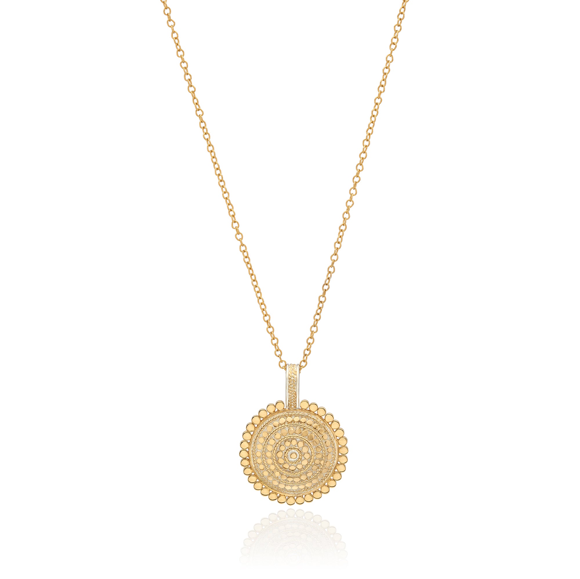 Anna Beck | Scalloped Pendant Necklace
