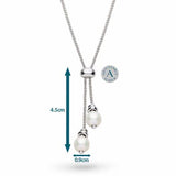Kit Heath | Coast Tumble Pearl 22" Lariat Necklace
