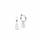 Kit Heath |  Coast Tumble Pearl Hinged Hoop Earrings