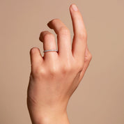 Creative Brilliance | Odette 9ct White Gold 0.25ct tw Lab Grown Diamond Ring