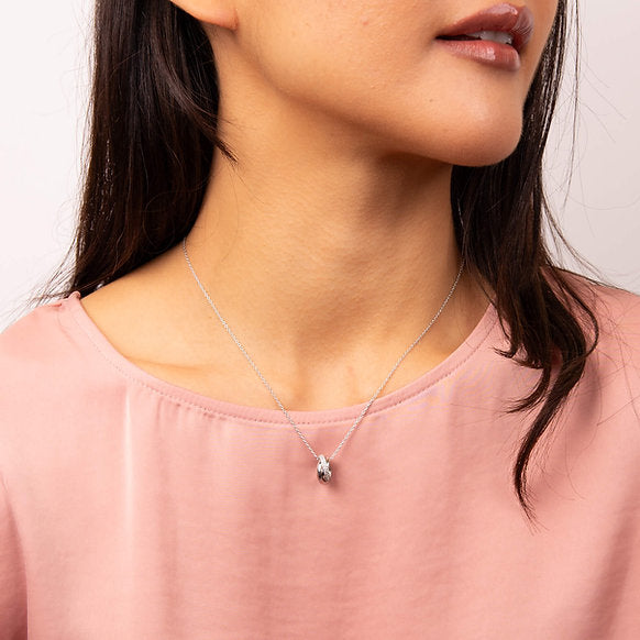 Diamonfire |  Linked triple Ring Necklace
