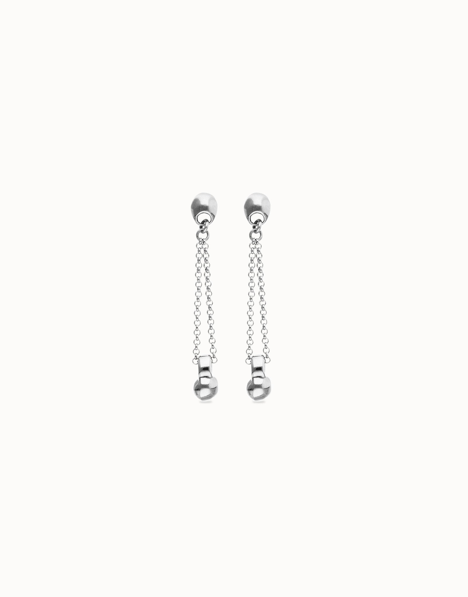 UNO de 50 | Chain and Sphere Earrings