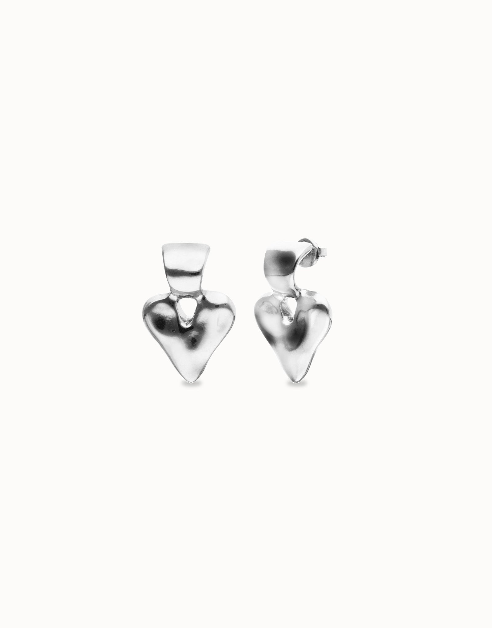 UNO de 50 | Small Heart Stud Earrings