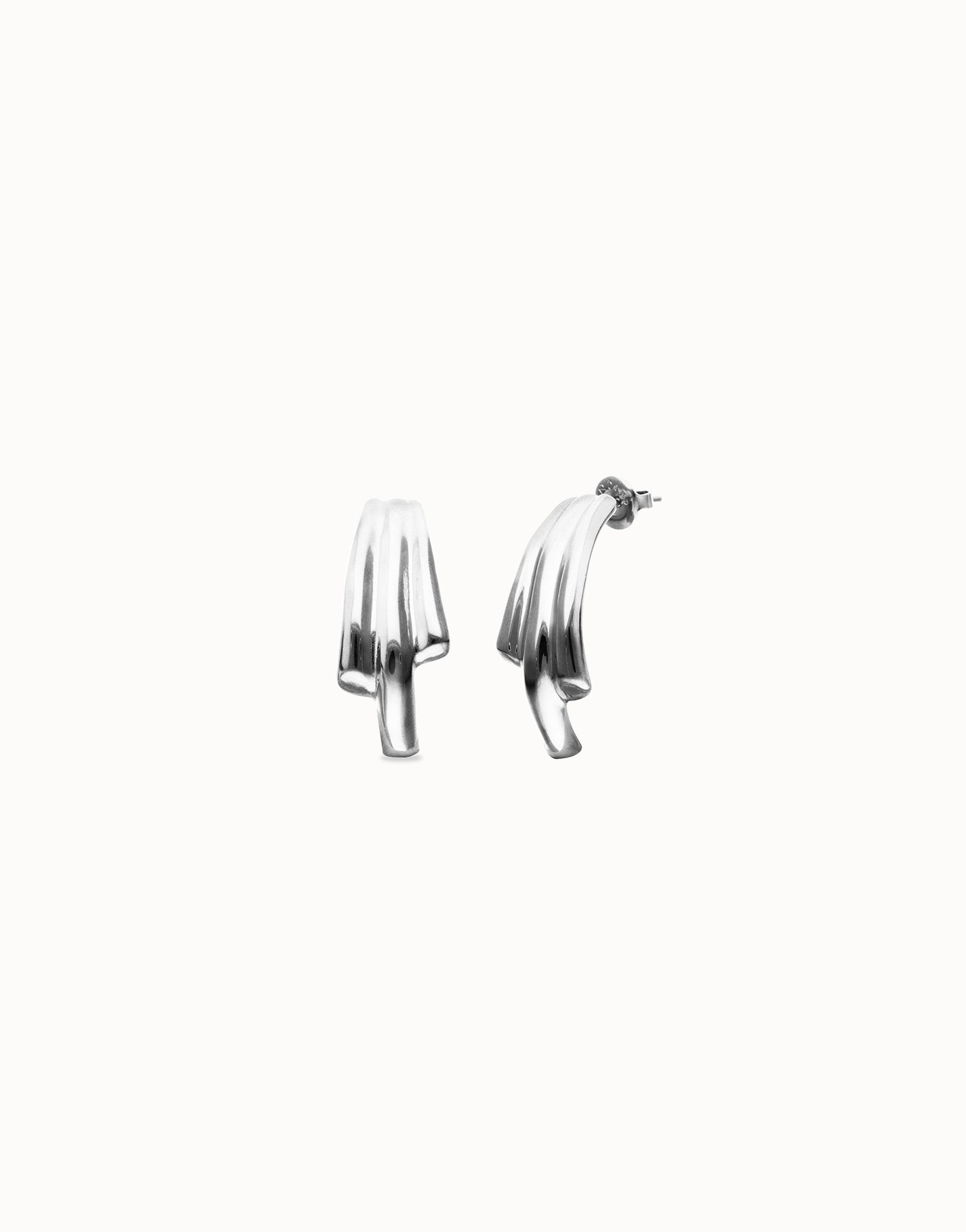 UNO de 50 | Elongated Organic Earrings