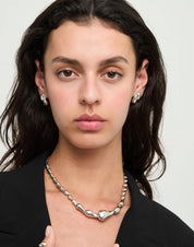 UNO de 50 | Anima Chunky Twisted Stud Earrings