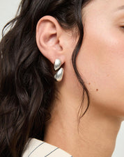 UNO De 50 | Essentia Chunky Double Teardrop Earrings