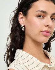 UNO De 50 | Essentia Chunky Double Teardrop Earrings