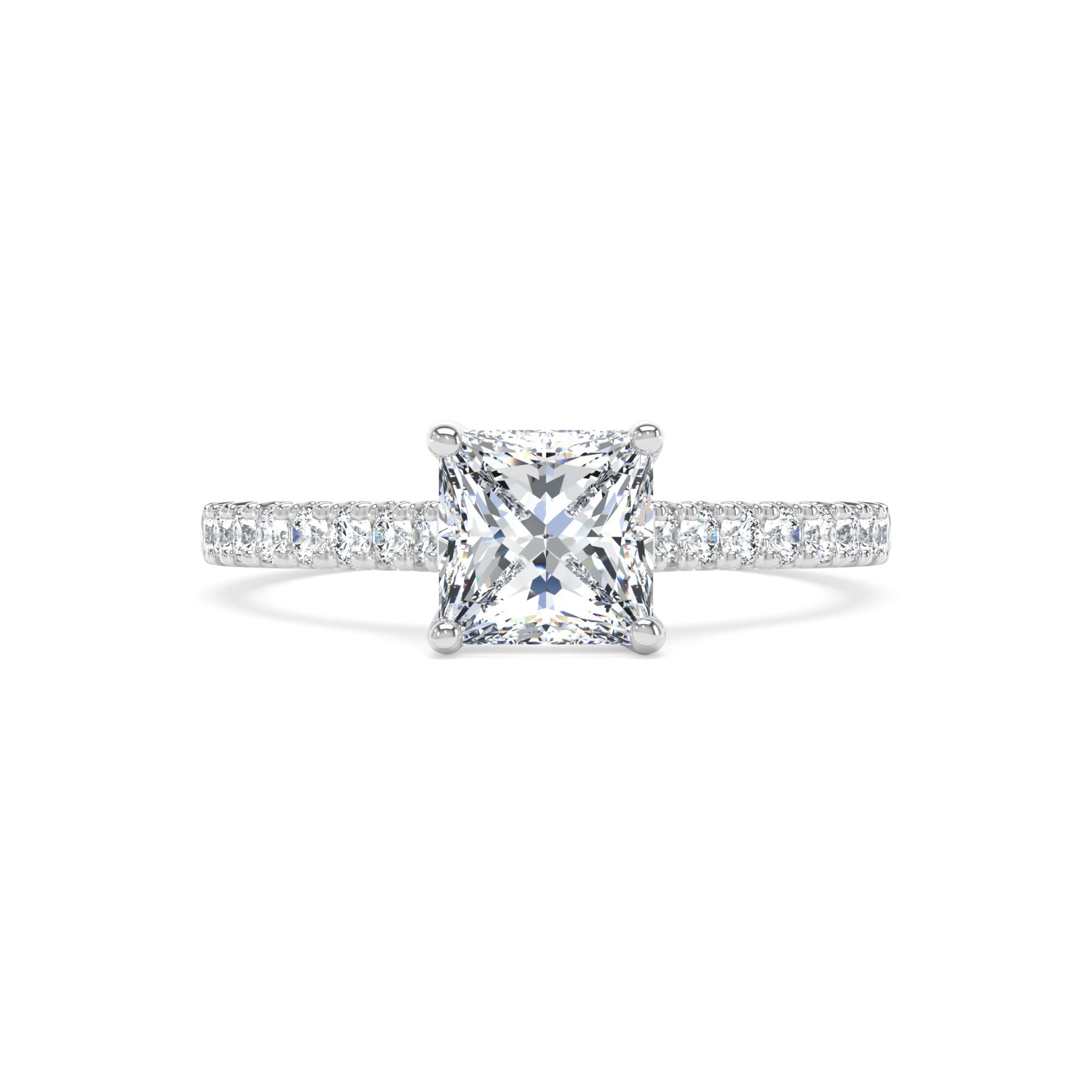 B&N | Princess Cut 1.3ct Lab Grown Diamond Ring