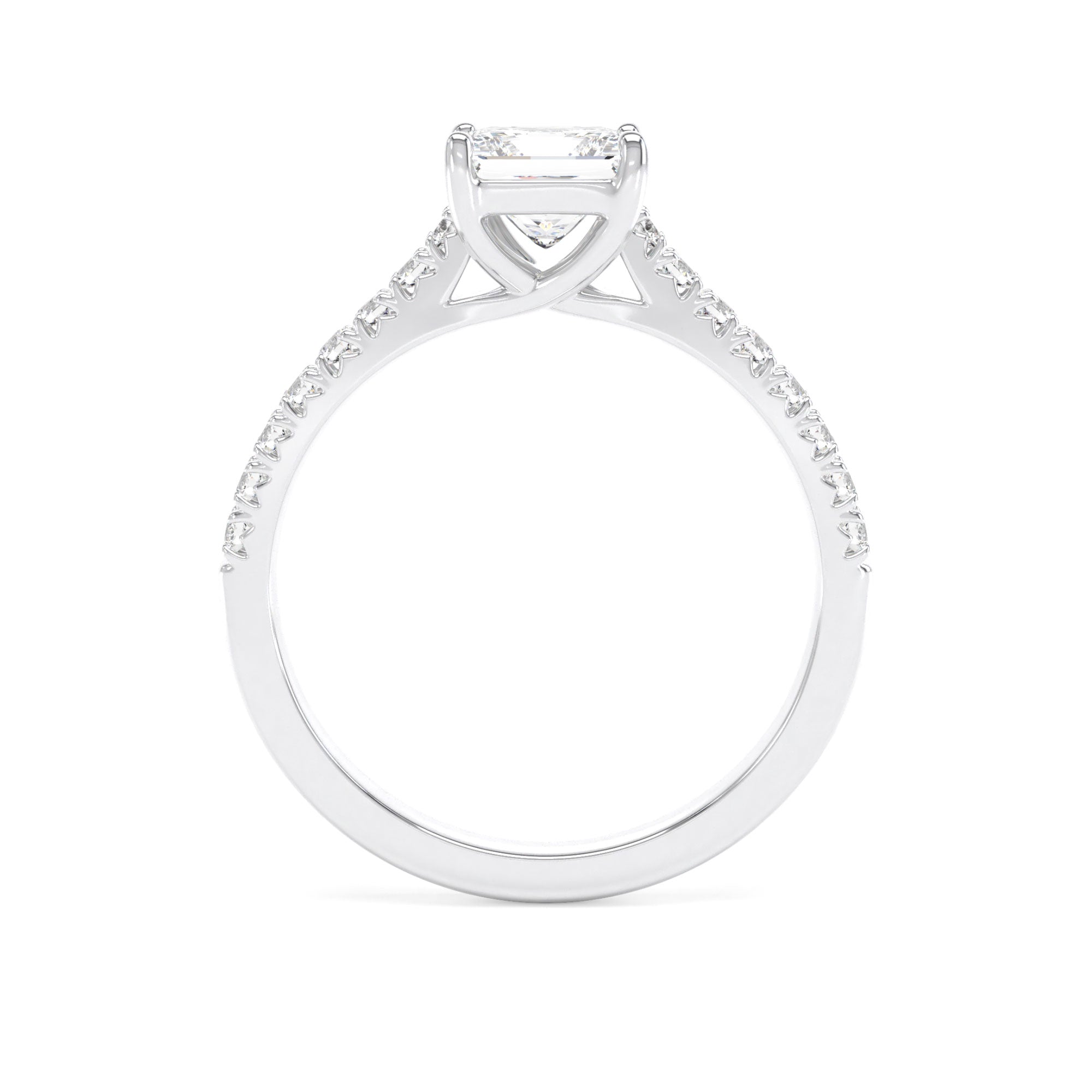 B&N | Princess Cut 1.3ct Lab Grown Diamond Ring