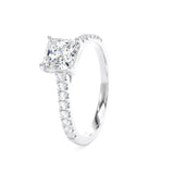 B&N | Princess Cut 1.3ct Lab Grown Diamond Ring