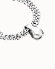UNO de 50 | Silver Thread Bracelet with Sphere